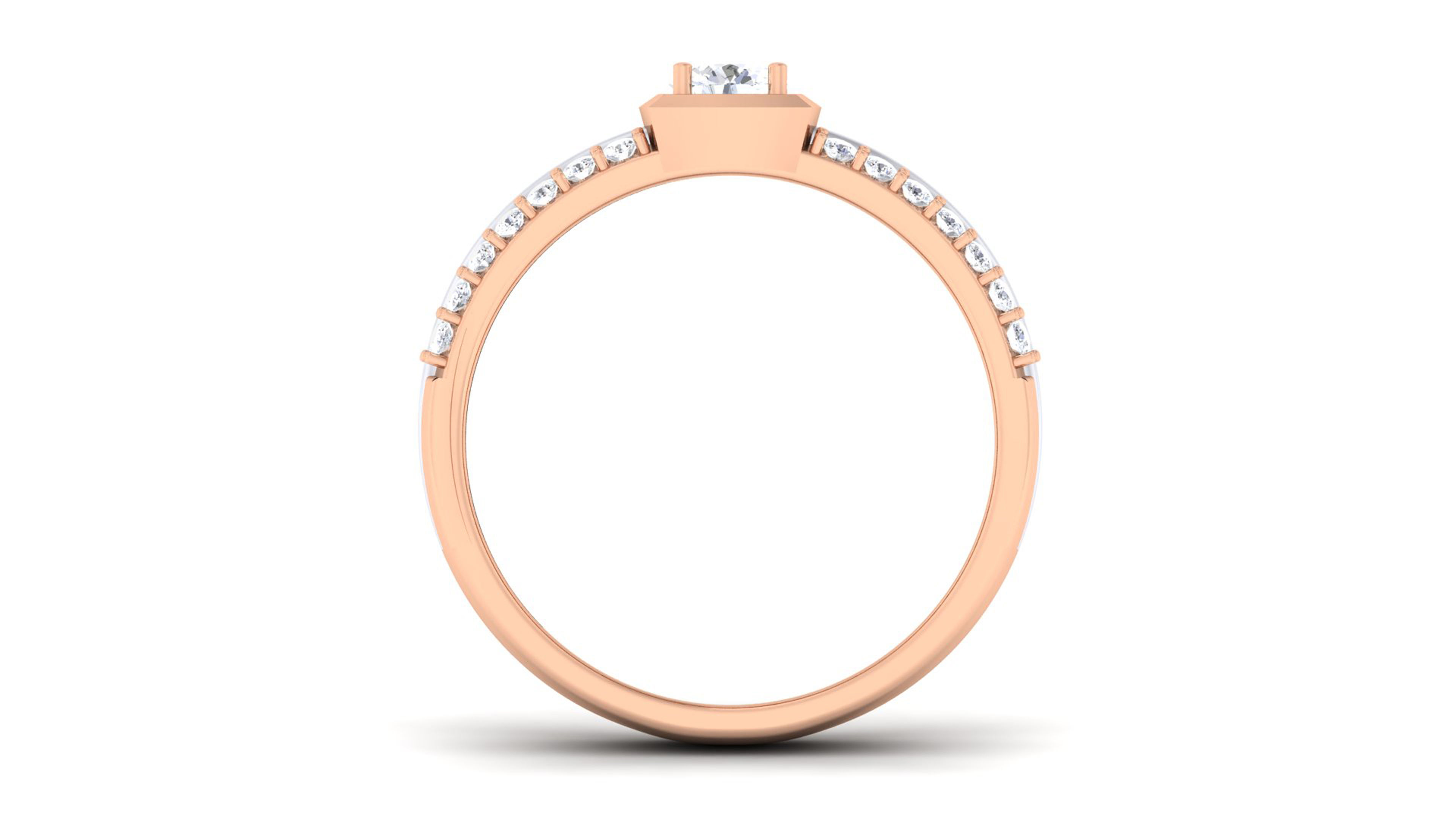 Couple Band Ring 3dm mgx render detail 3D print model_6