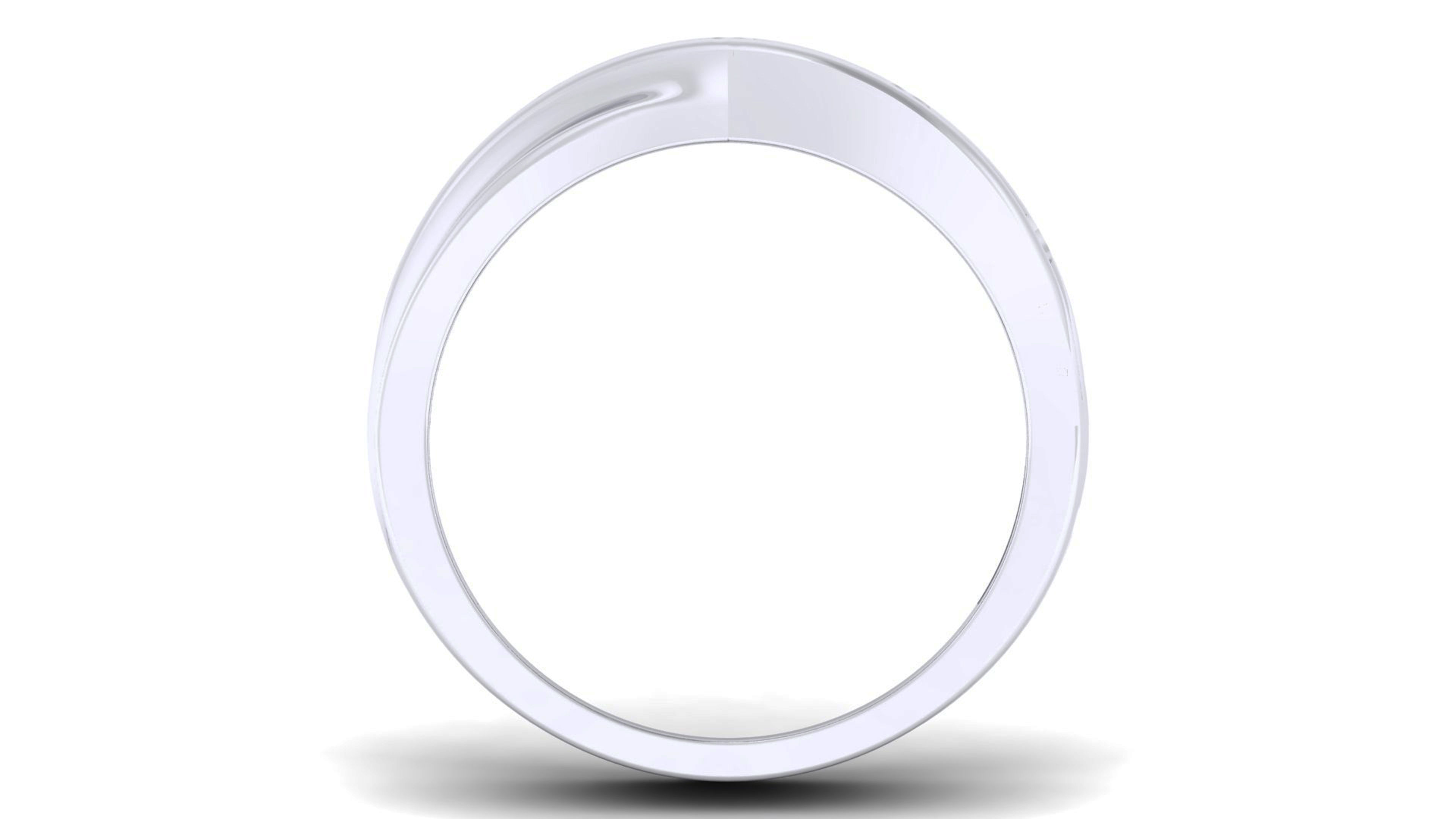 Couple Band Ring 3dm mgx render detail 3D print model_3