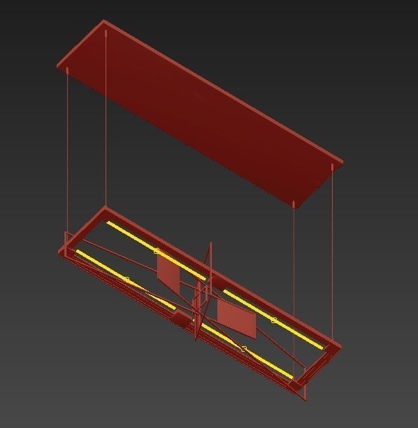 Summer Pendant 3D model_3