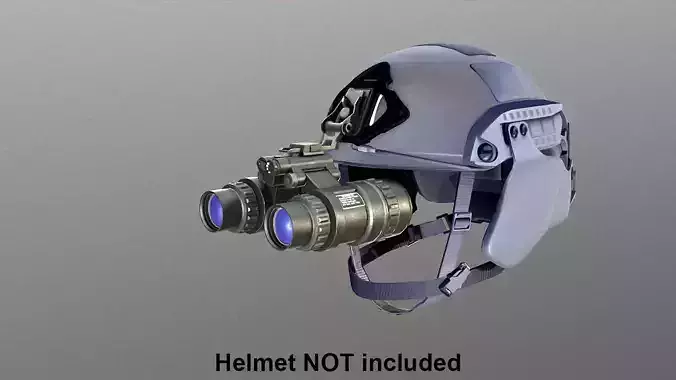 Night Vision Goggle Low-poly 3D model