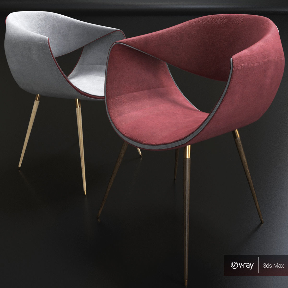 Brabbu loves modern chair 3D model_2