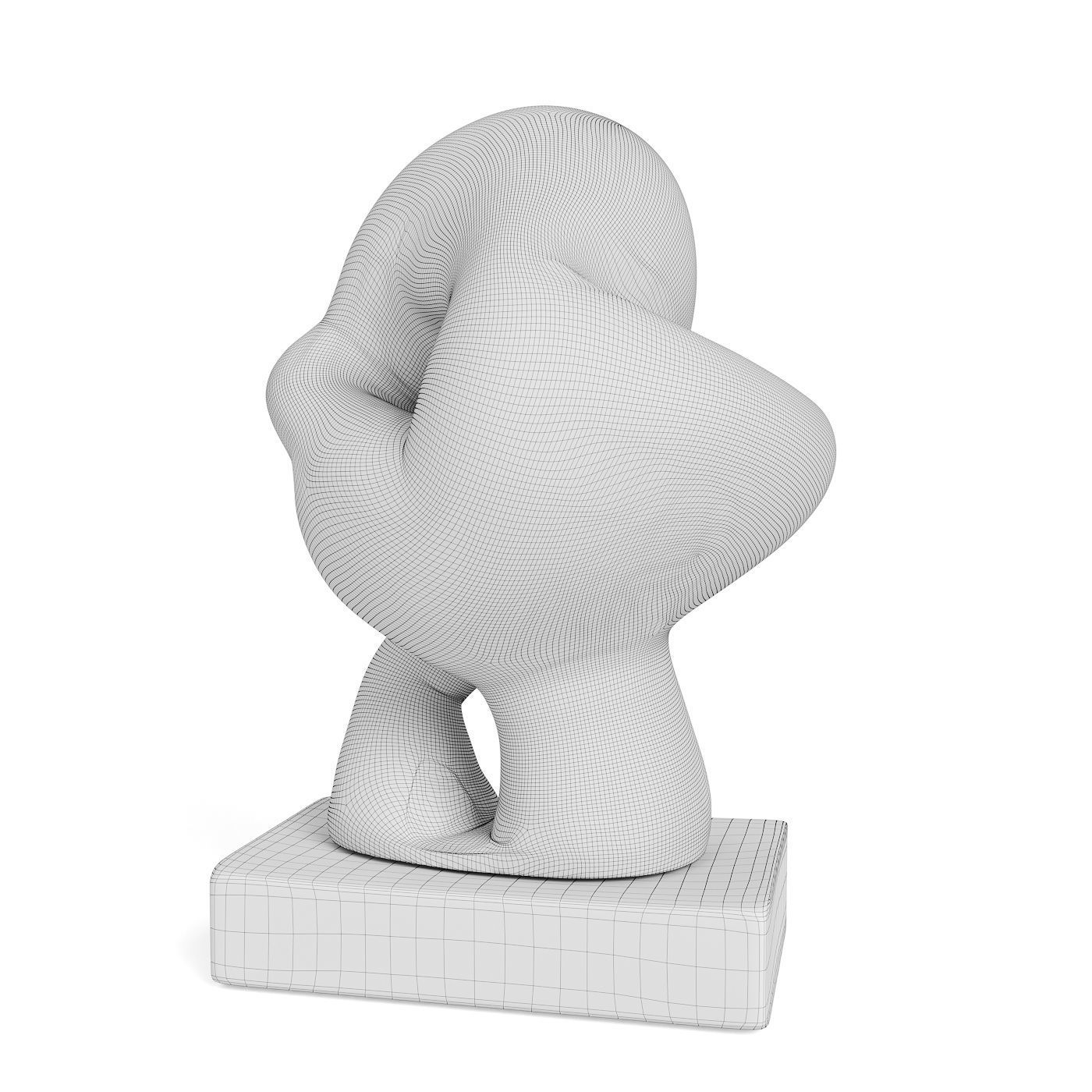 Pierre Martinon Circa  2000  sculpture 3D model_2