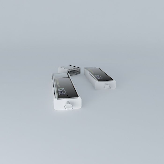 A-Data PD14 USB stick 1GB Free 3D model_2