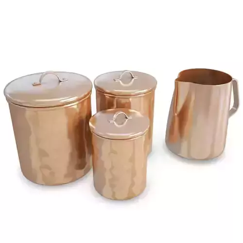 Kitchen Copper Pots