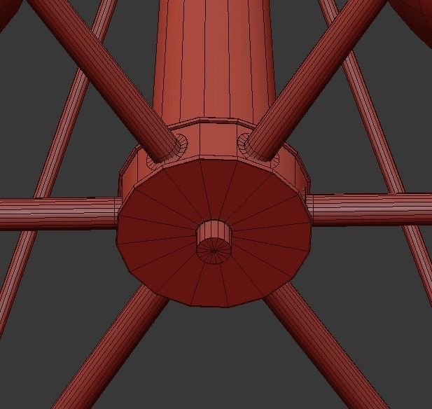 Kichler 44269PN Marilyn 6 Light 3D model_6