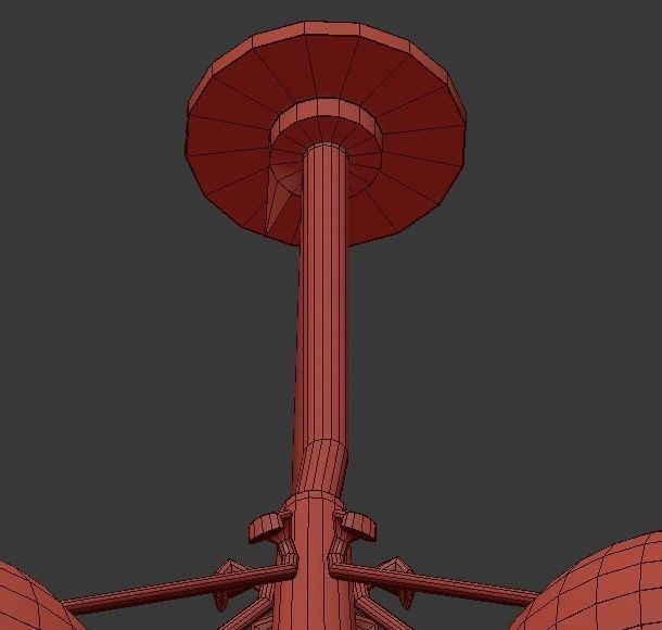 Kichler 44269PN Marilyn 6 Light 3D model_5