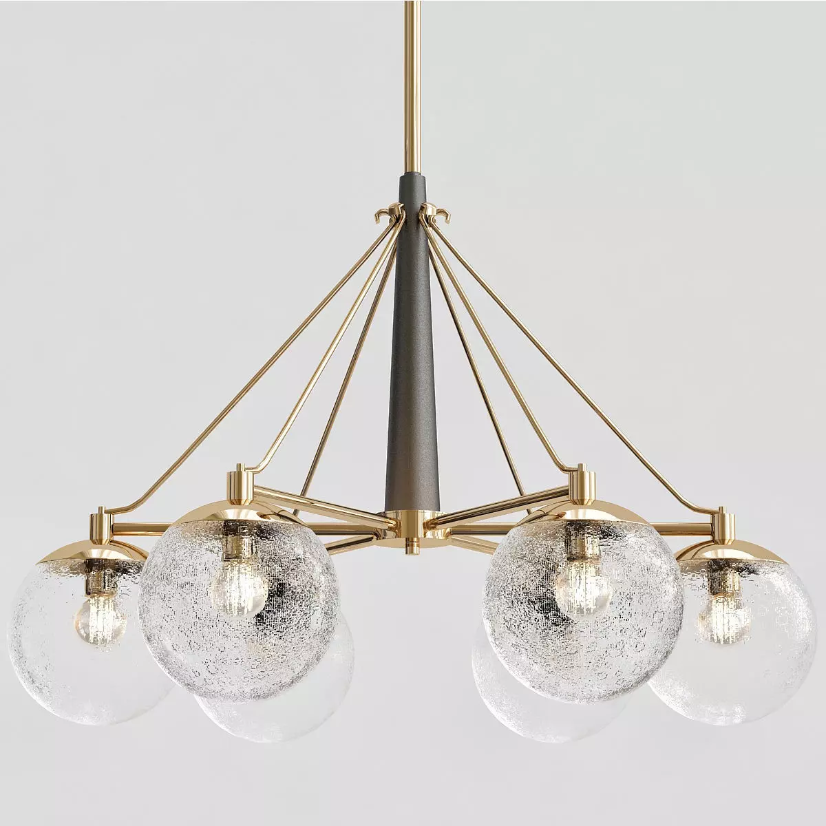 Kichler 44269PN Marilyn 6 Light 3D model_0