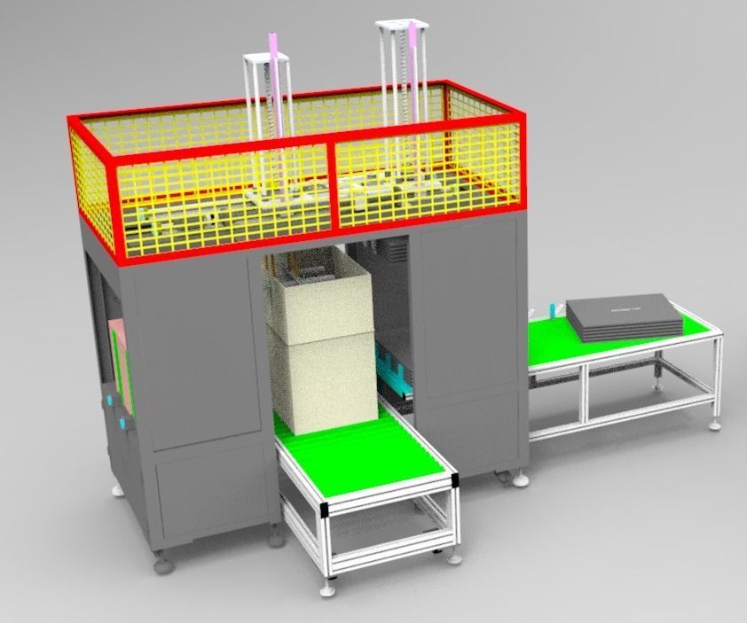 Feeding machine Assembly 3D model_6