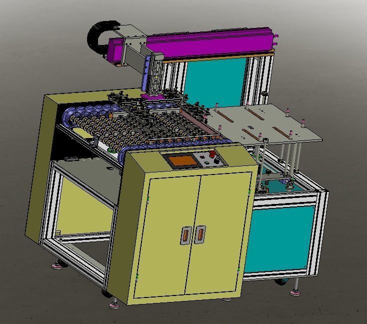Feeding machine Assembly 3D model_10