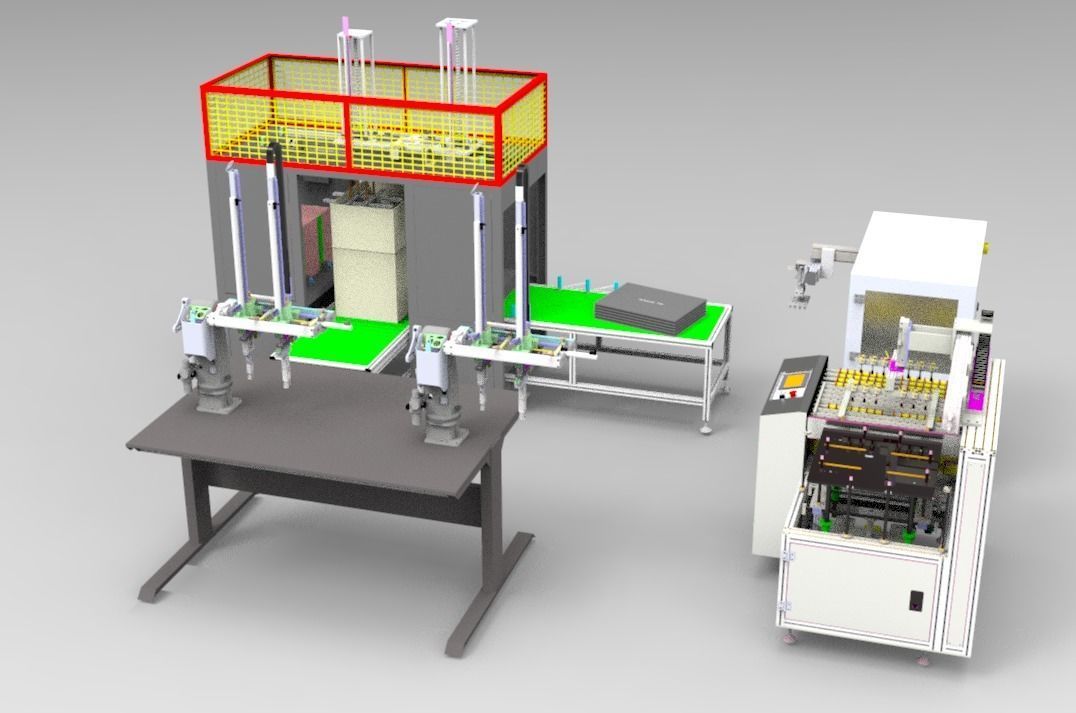 Feeding machine Assembly 3D model_5