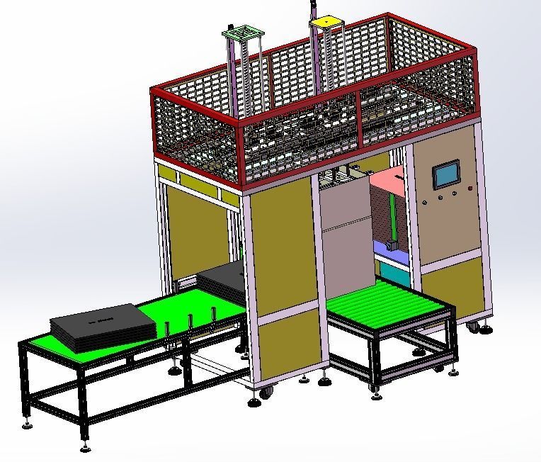 Feeding machine Assembly 3D model_8