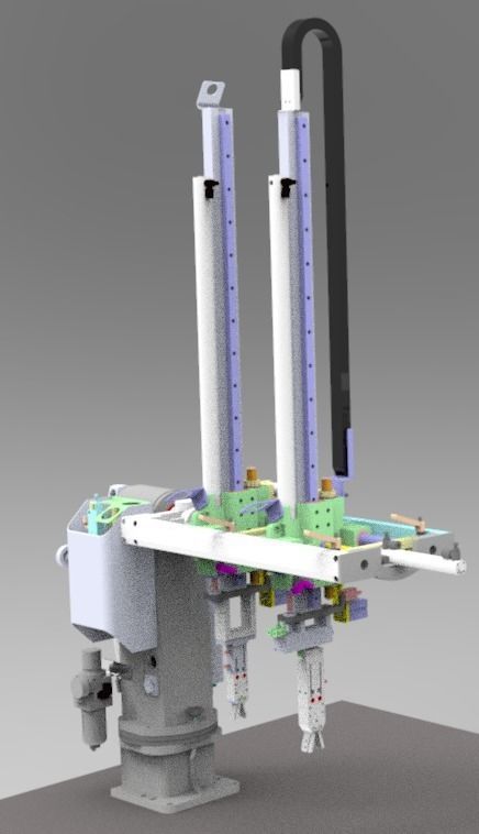 Feeding machine Assembly 3D model_4
