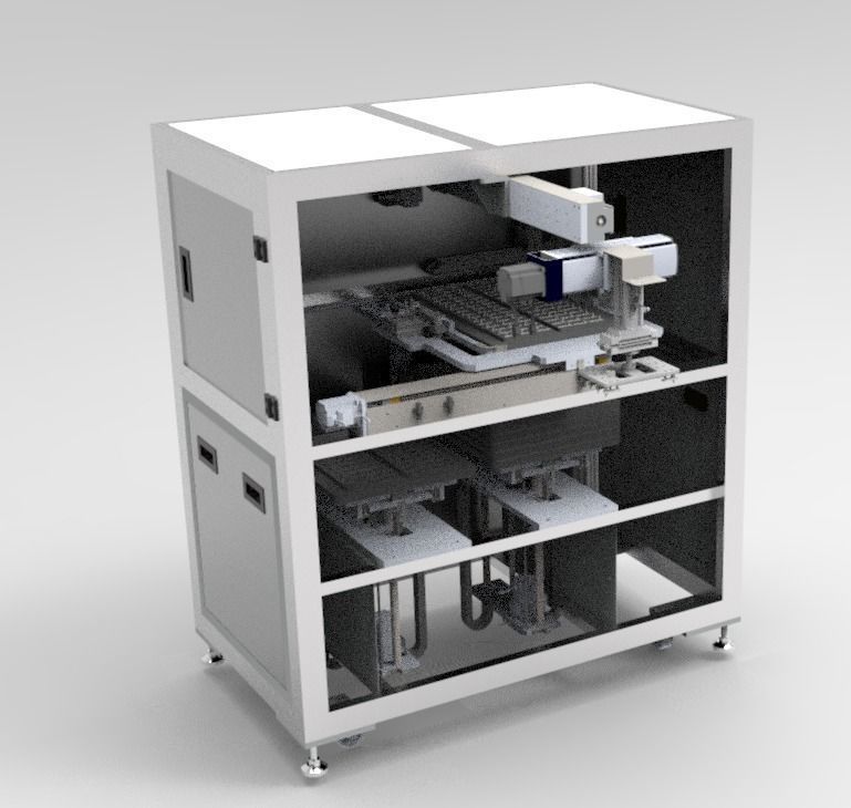 Feeding machine Assembly 3D model_3