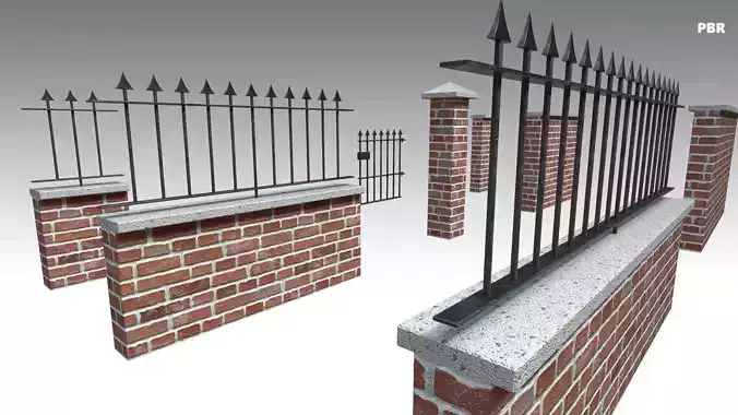 Brick Wall Pack PBR - Modular - Version 5 - 