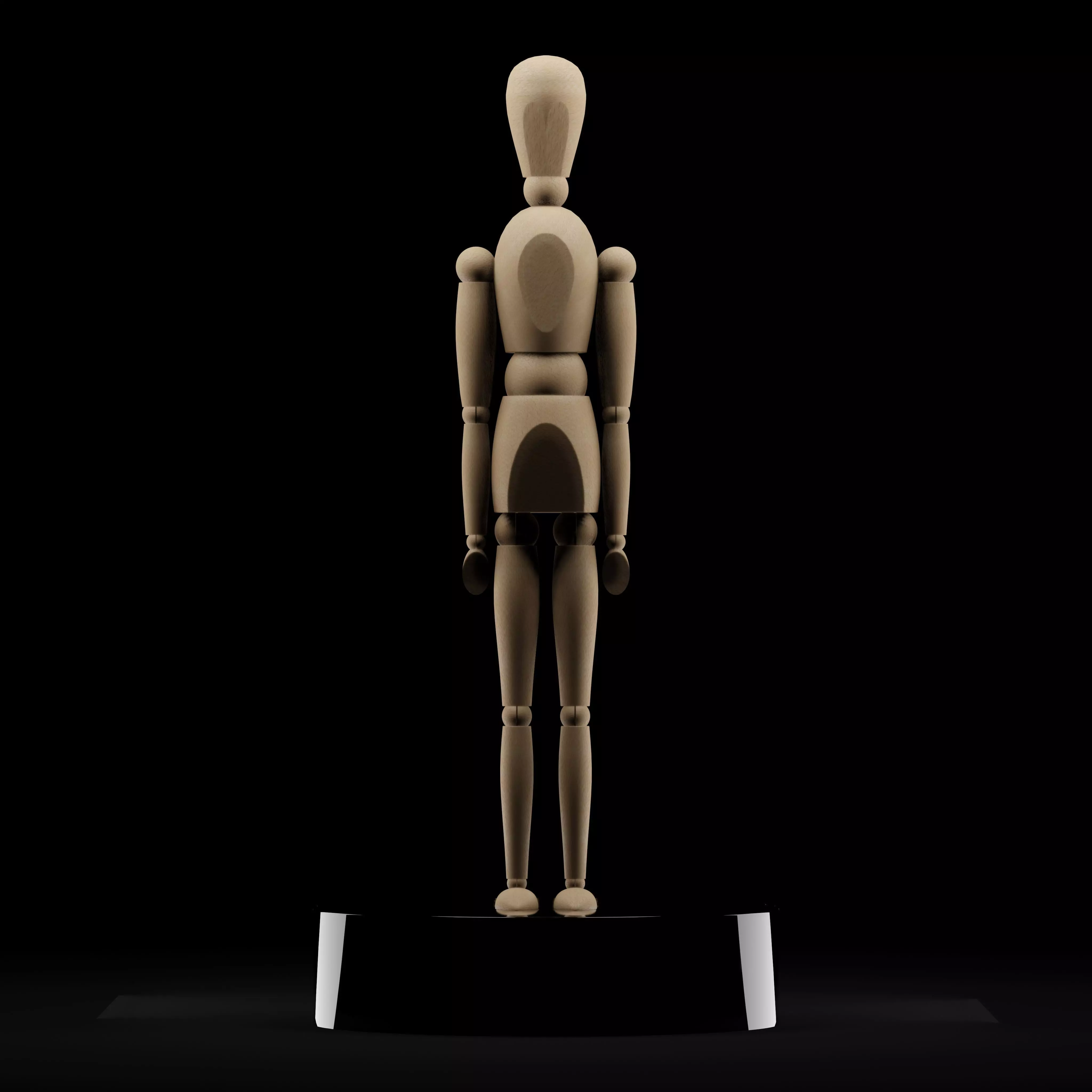 Wooden Dummy 3D model