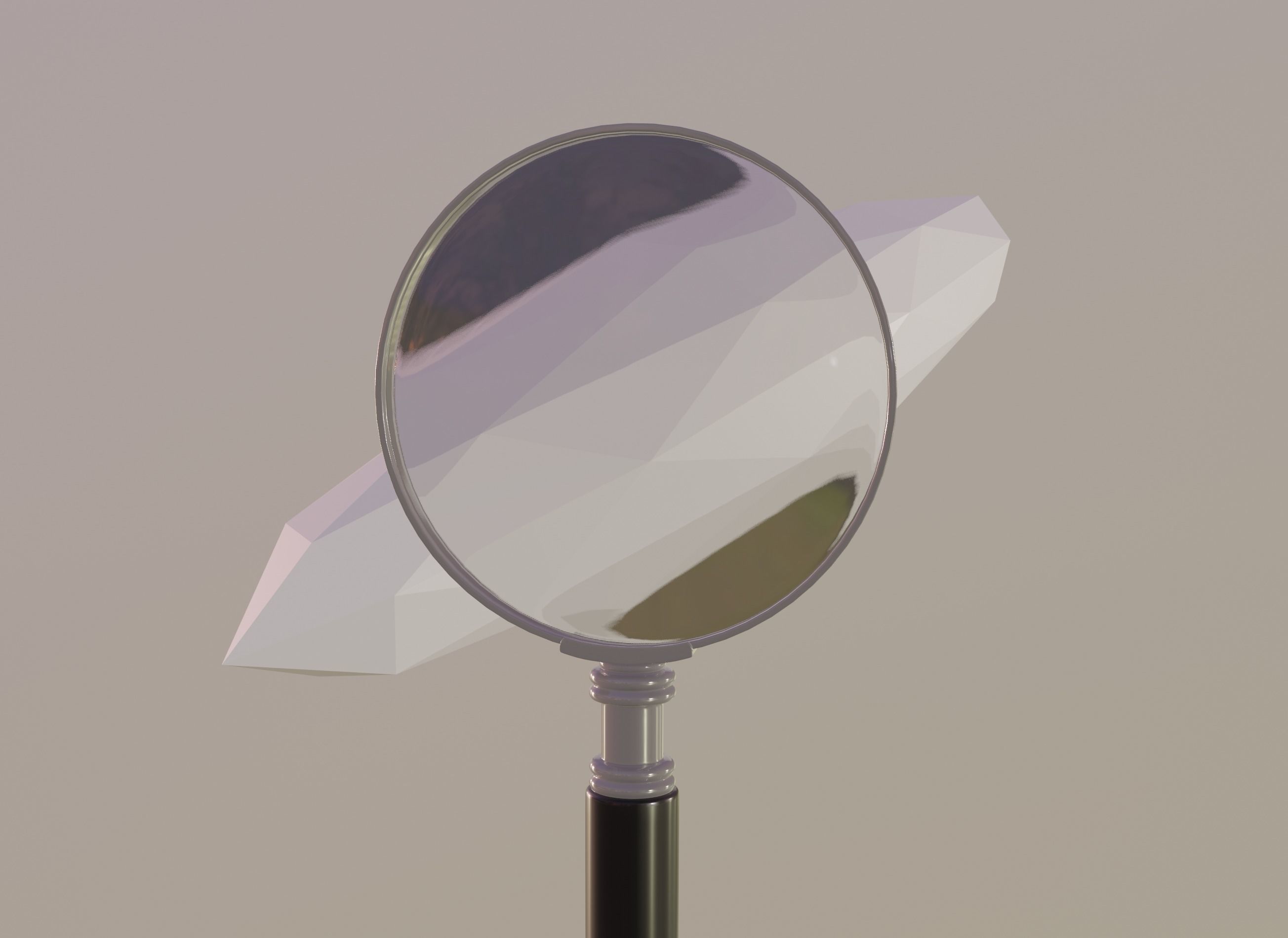 Magnifying Glass 3D model_9