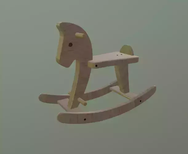 Rocking Horse 3D model