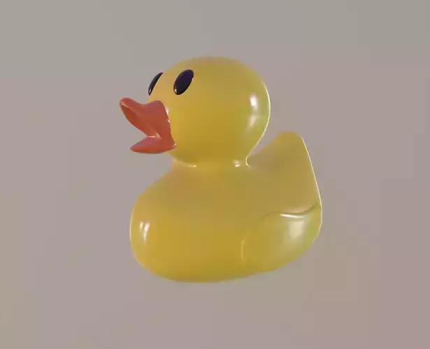 Rubber Duck 3D model