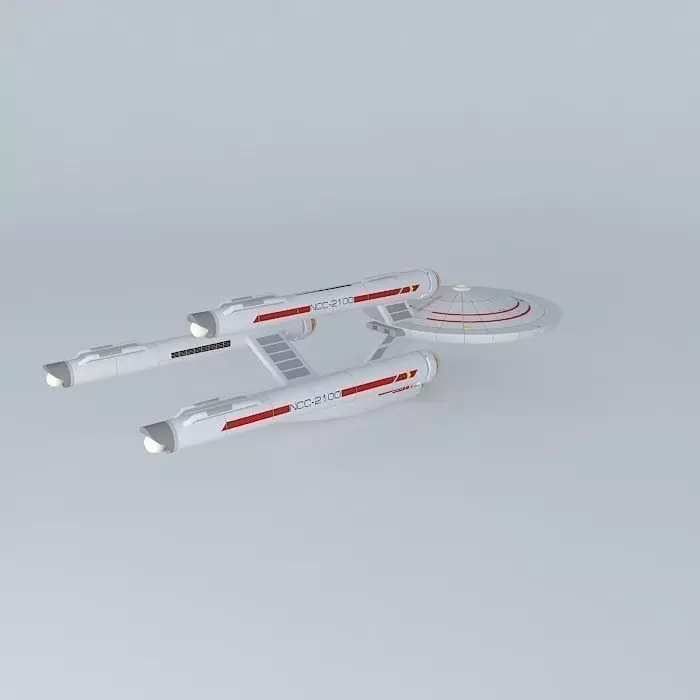 USS Federation Free 3D model_0