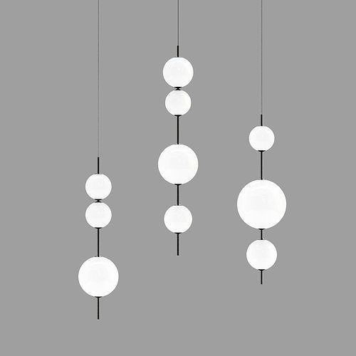 BEADAS spheres hanging from ceiling 3D model