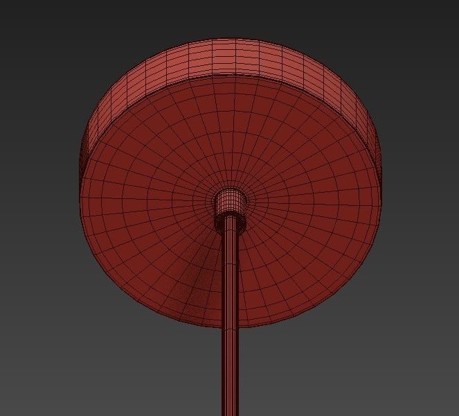 RAVANA B ball hanging from ceiling 3D model_4