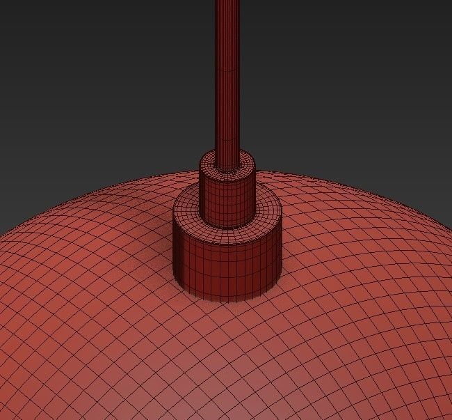 RAVANA B ball hanging from ceiling 3D model_3