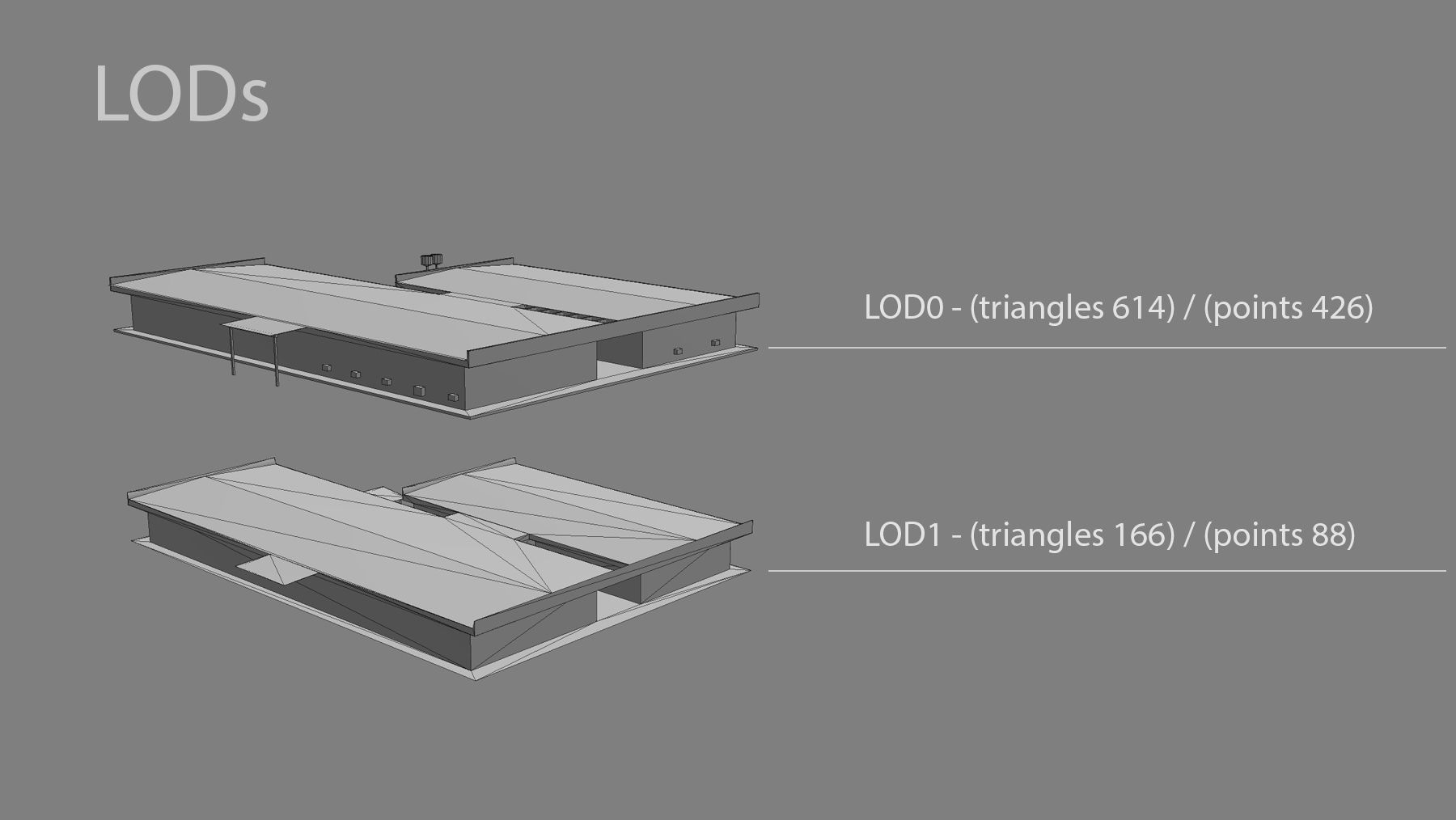 MilitaryBase PortoVelho Hospital Low-poly 3D model_16