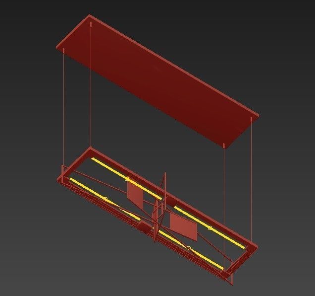 Summer Pendant 3D model_2