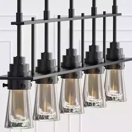 Erlenmeyer Linear Pendant 3D model