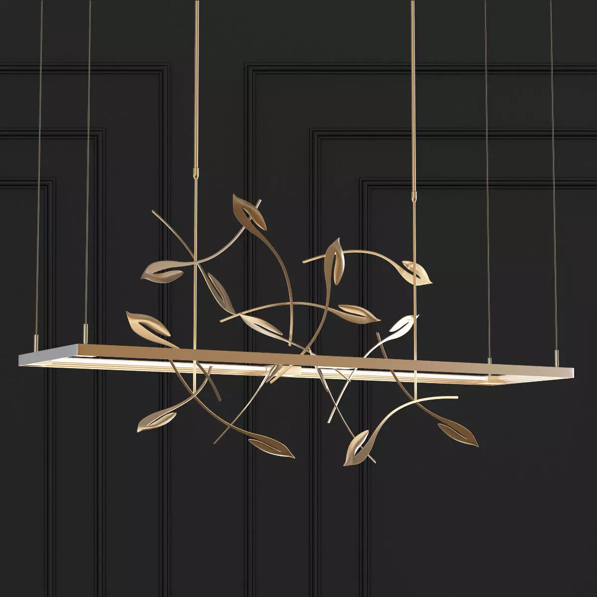 Autumn Pendant 3D model_0