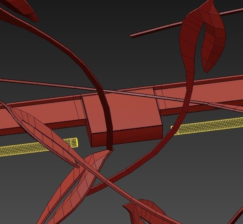 Autumn Pendant 3D model_8