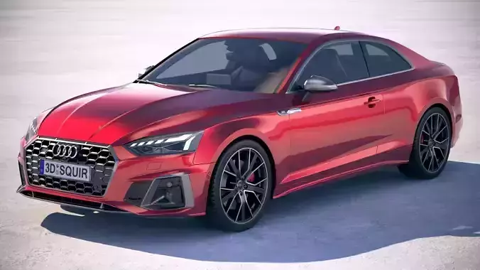 Audi S5 Coupe 2020 3D model