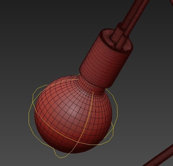 DIVERGENCE chandelier with four lights 3D model_7