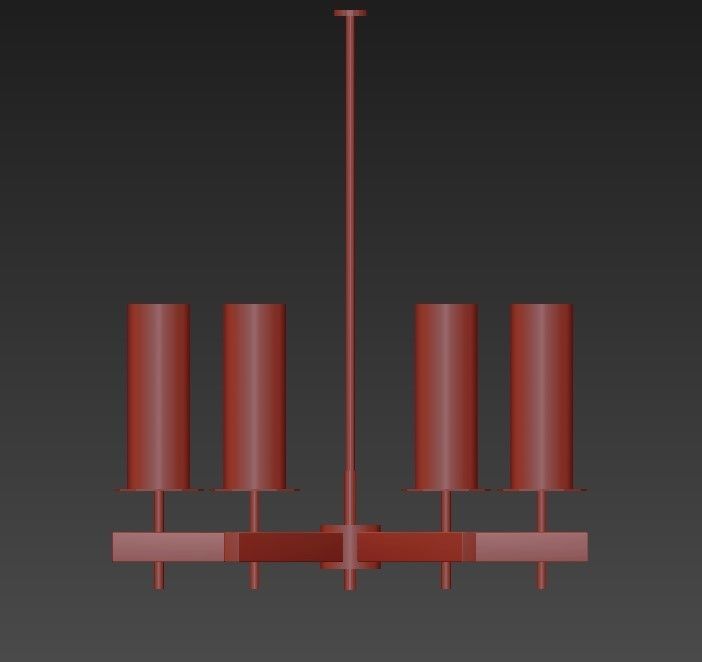 TUXEDO chandelier 3D model_6