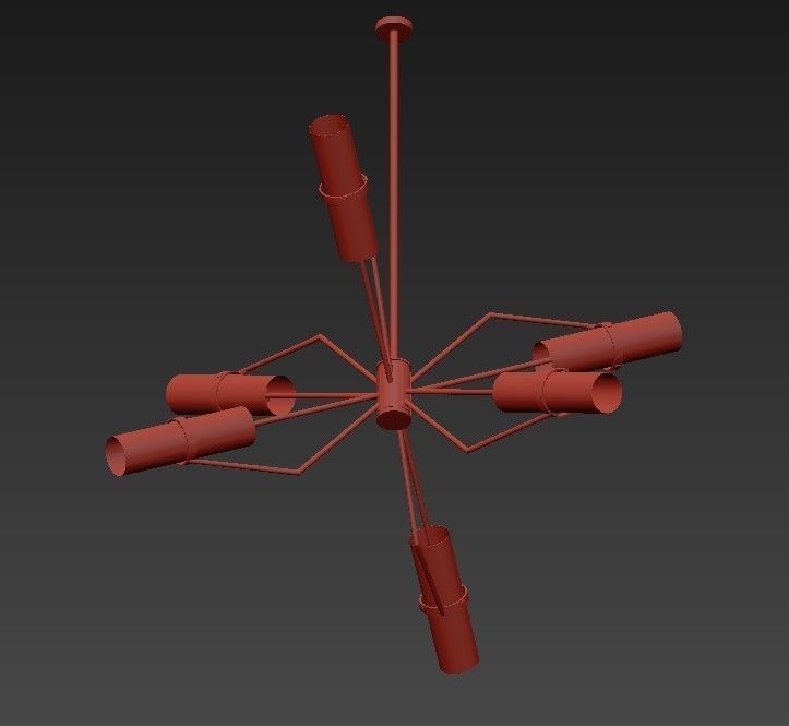 RAEF chandelier 3D model_3