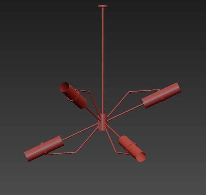 RAEF chandelier 3D model_4