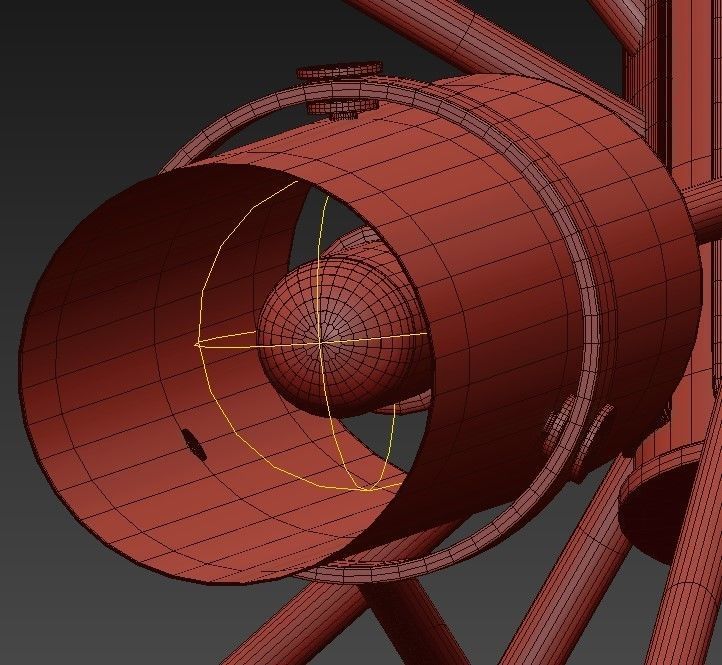 RAEF chandelier 3D model_9