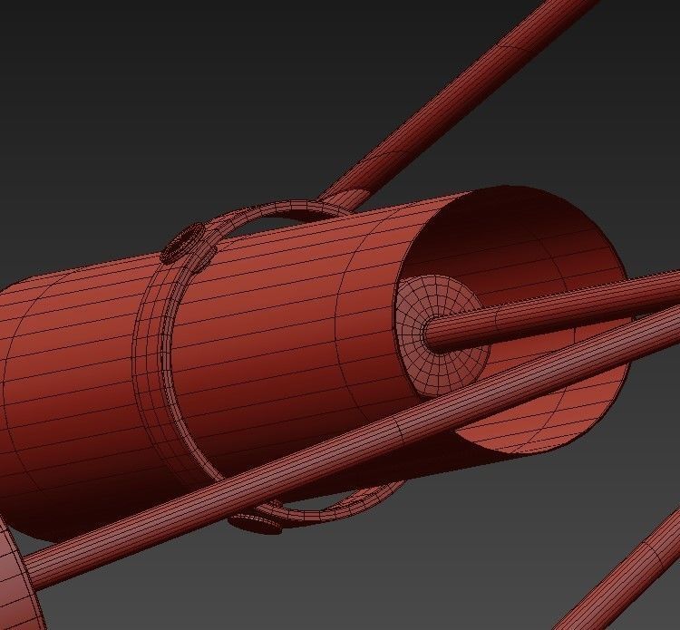 RAEF chandelier 3D model_5