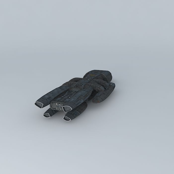 Battlestar Galactica TNS Free 3D model_1