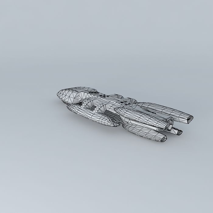 Battlestar Galactica TNS Free 3D model_4