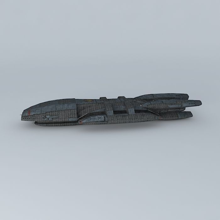 Battlestar Galactica TNS Free 3D model_2