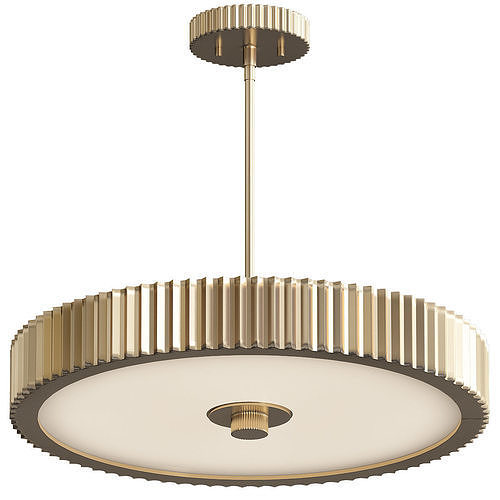 PARAMOUNT pendant light with brass finish 3D model