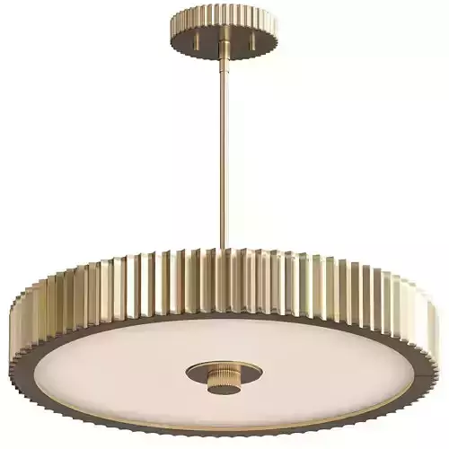 PARAMOUNT pendant light with brass finish