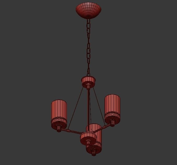 URBAN chandelier 3D model_4
