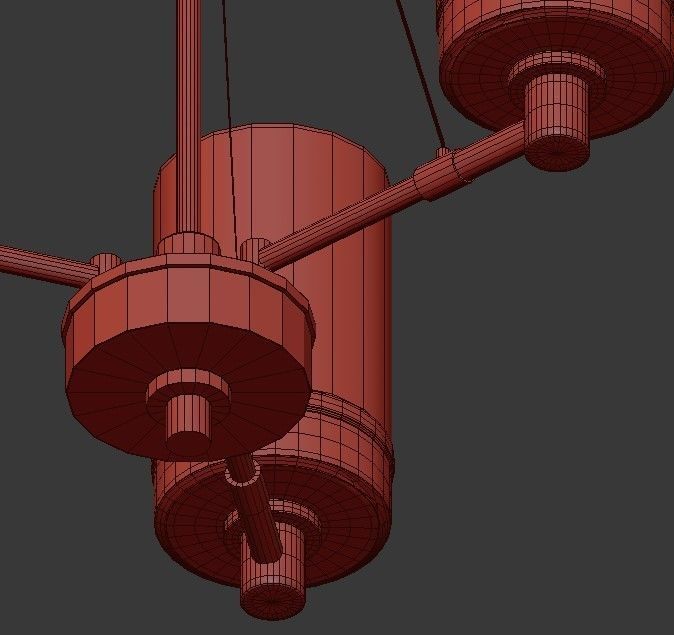 URBAN chandelier 3D model_7