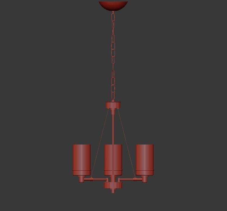URBAN chandelier 3D model_2