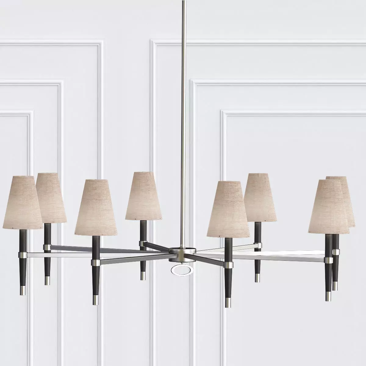VENTANA chandelier with six lamps 3D model