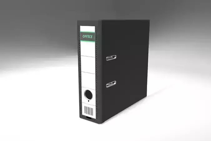 Filing Folder 3D Model 3D model