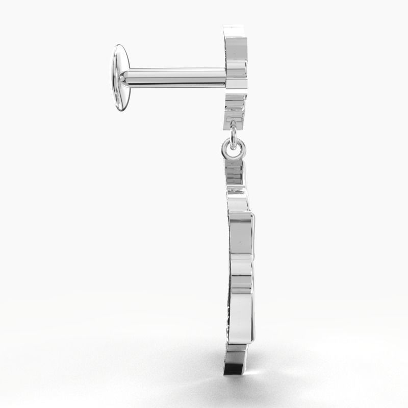 GOLD EARRING 3D print model_11