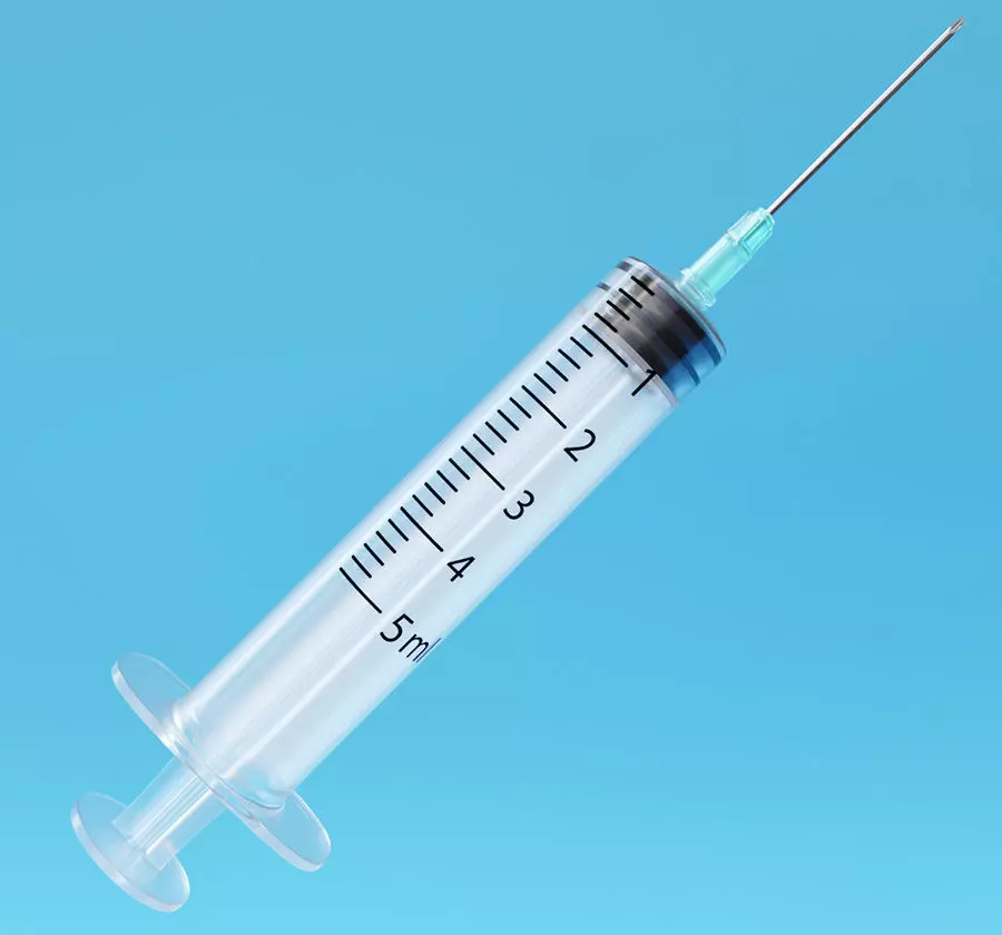 Syringe - Medical Instrument 3D model Low-poly 3D model_0